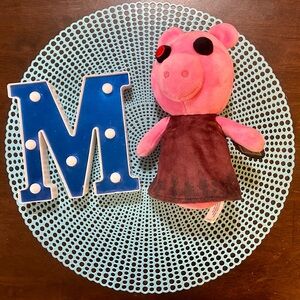 Roblox 2021 Piggy Stuffed Animal Plush Figure Collectible Pink 8-9”